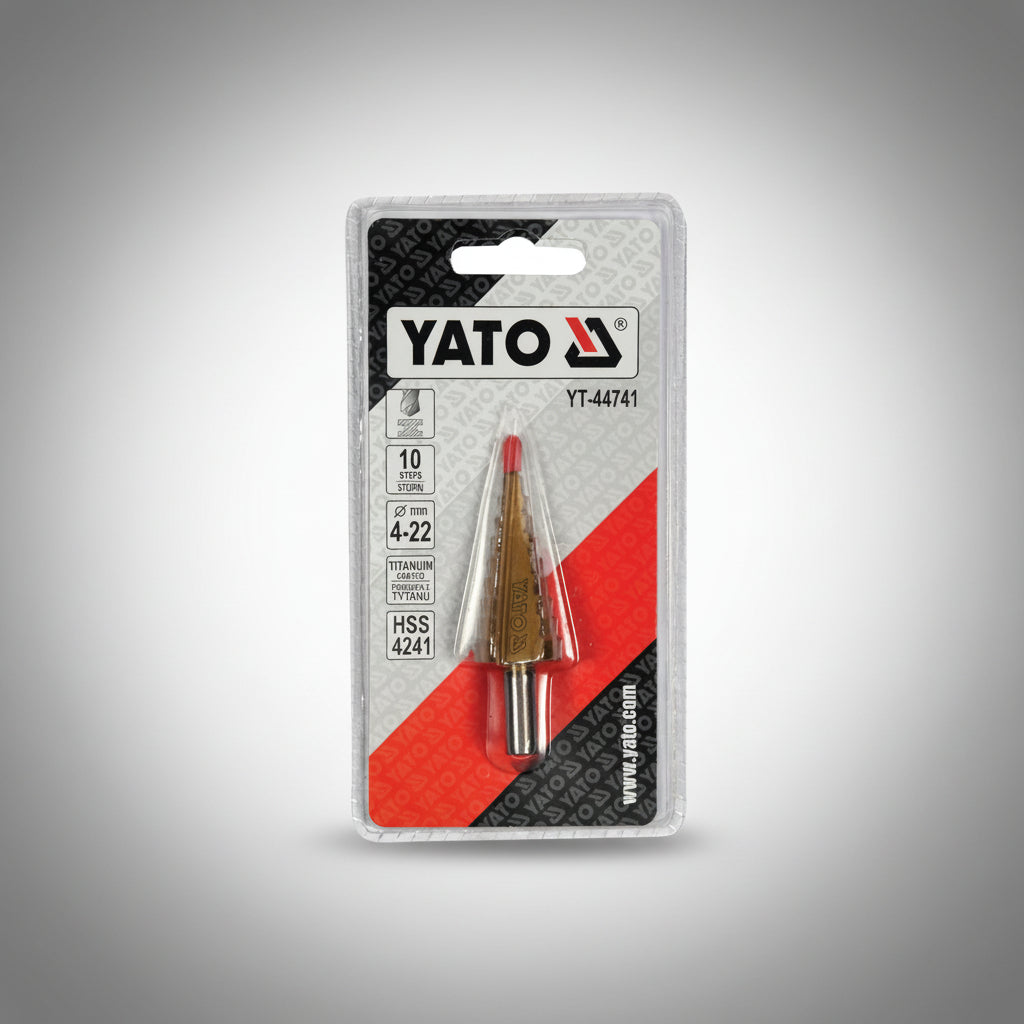 Yato YT-44741 Τρυπάνι Κωνικό (Φρέζα) Με Διαβάθμιση 4.0mm-22.0mm