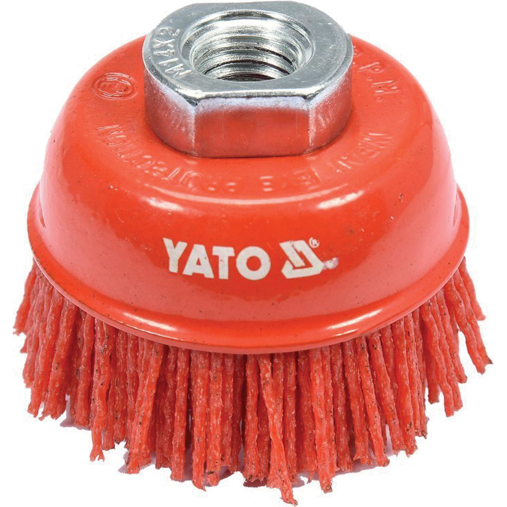 Yato YT-47785 Περιστροφική Βούρτσα Γωνιακού Τροχού Καμπάνα NYLON 65mm