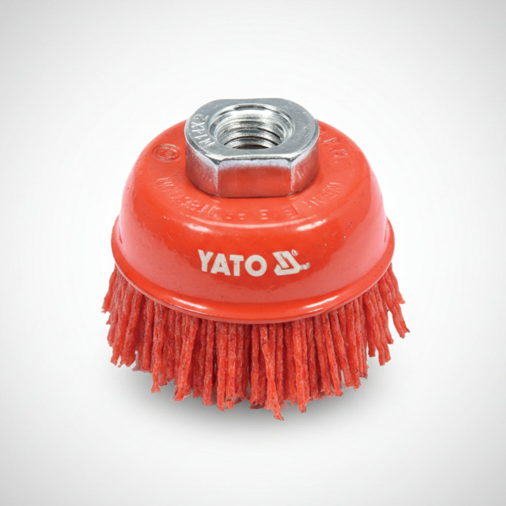 Yato YT-47785 Περιστροφική Βούρτσα Γωνιακού Τροχού Καμπάνα NYLON 65mm