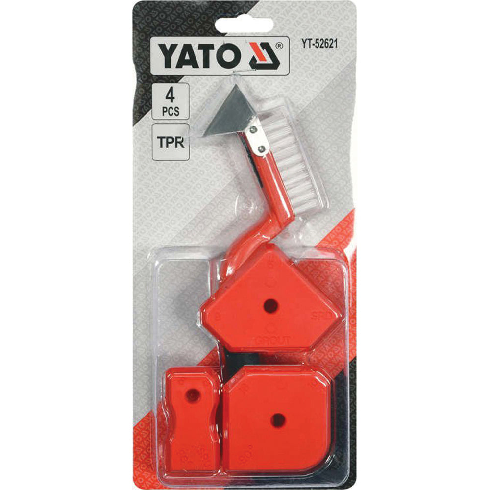 Yato YT-52621 Βούρτσα & Σπάτουλες Σιλικόνης Σετ 4 Τεμάχια