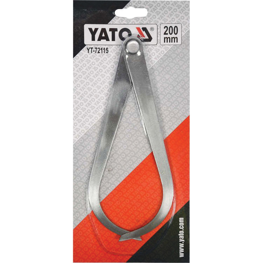Yato YT-72115 Επαγγελματικό Κουμπάσο Ατσάλινο Εξωτερικής Μέτρησης 200mm