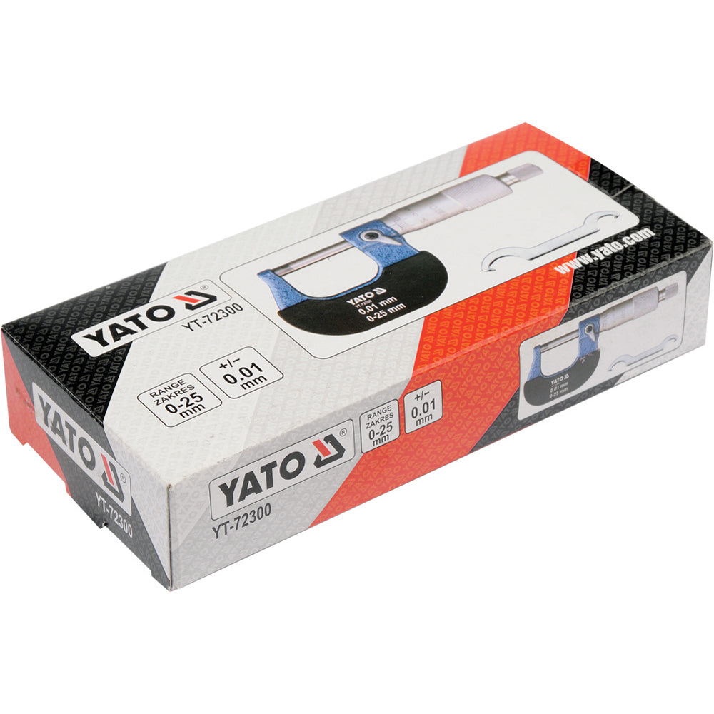 Yato YT-72300 Επαγγελματικό Μικρόμετρο Ατσάλινο