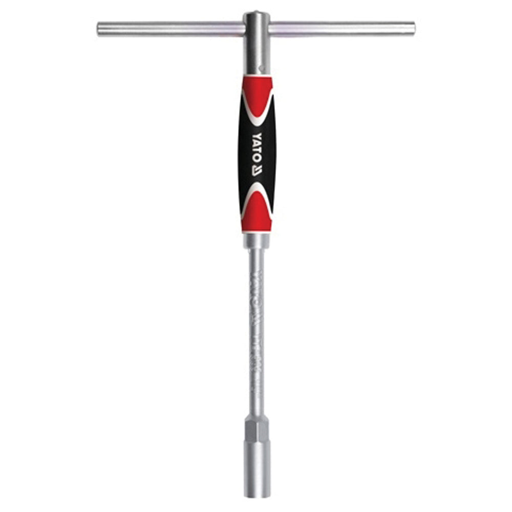 Yato Επαγγελματικά Κλειδιά Καρυδάκια Εξάγωνα Με Λαβή Τ Chrome Vanadium 13mm (YT-1557)