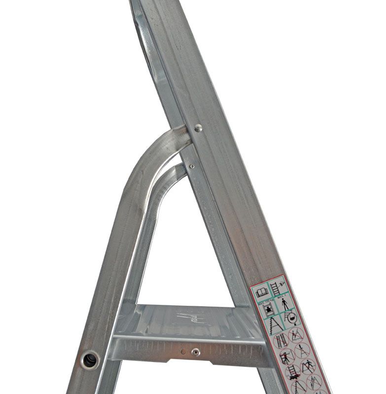 Profal 202 MIX Σκάλα Γαλβανιζέ Σιδήρου και Αλουμινίου (Γαλβαλουμίνιο)