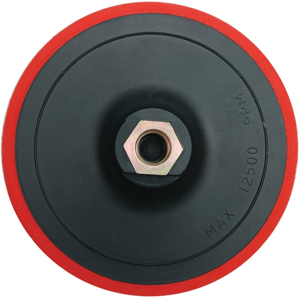 Vorel 08318 Βάση Velcro Γωνιακού Τροχού Ελαστική 125mm