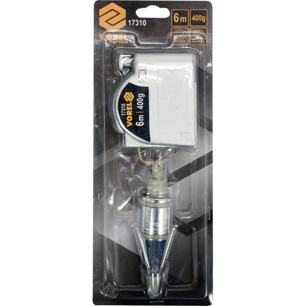 Vorel 17310 Μαγνητικό Ζύγι Με Νήμα Στάθμης 400gr