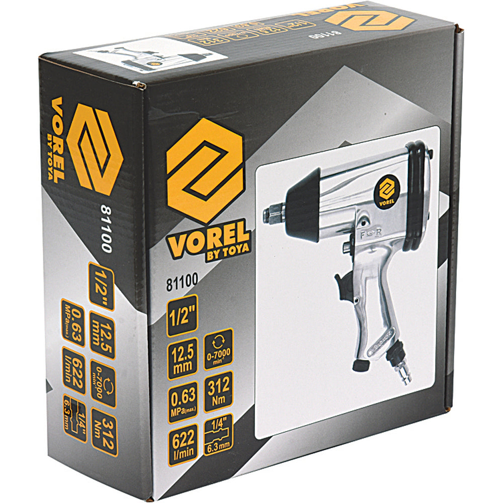 Vorel 81100 Αερόκλειδο (Μπουλονόκλειδο) 1/2"