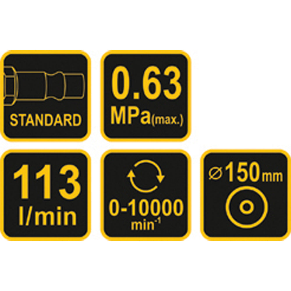 Vorel 81114 Τριβείο Αέρος Έκκεντρο (Αεροτριβείο) 150mm