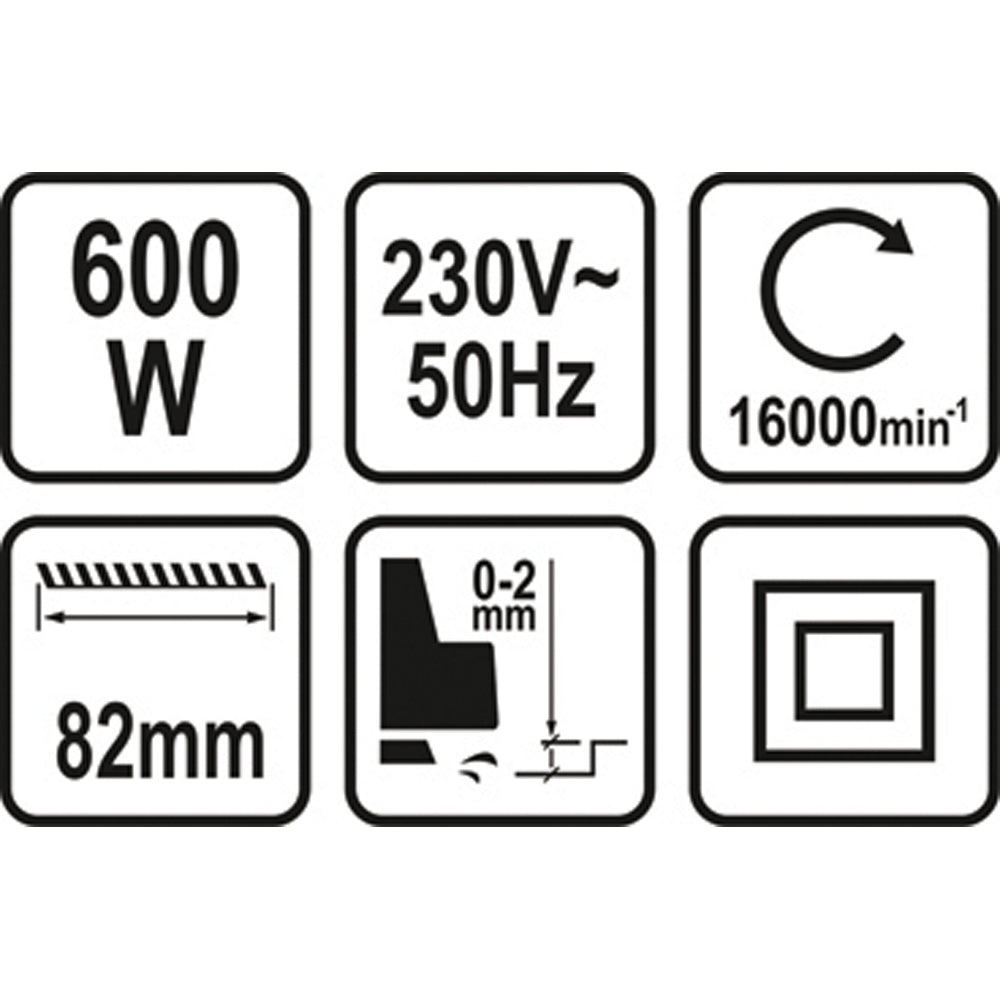 Sthor 79416 Ηλεκτρική Πλάνη 600W
