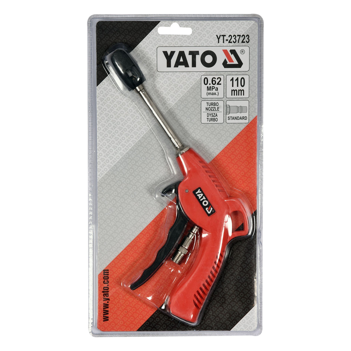 YATO - ΠΙΣΤΟΛΙ ΑΕΡΑ ΜΑΚΡY TURBO YT-23723