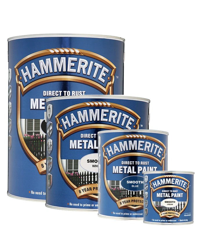 Hammerite Direct-To-Rust Χρώμα Προστασίας Μετάλλων Απευθείας Στη Σκουριά ΛΕΙΟ 750ml ΚΑΦΕ