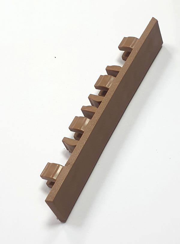 Τάπα Για WPC Deck & Περίφραξης Πλάτους 12mm 50150 Teak