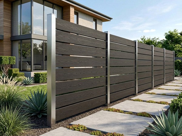 WPC Περίφραξης Premium Charcoal 2550 20mm x 120mm x 3600mm