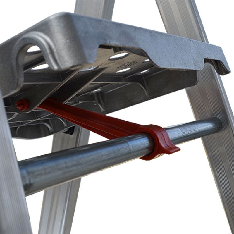 Profal XMAX 110 Ενισχυμένη Επαγγελματική Σκάλα Αλουμινίου Με Σκαλοπάτι 110mm