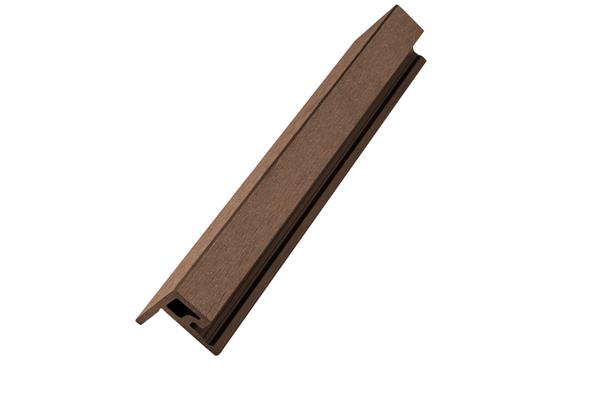 Γωνία ΈναρξηςΤελειώματος 3D Wall Panel 2ης Γενιάς 49.5x49.5x2900mm ΚΑΦΕ ΑΝΟΙΧΤΟ (ΓΙΑ Panel 8510)