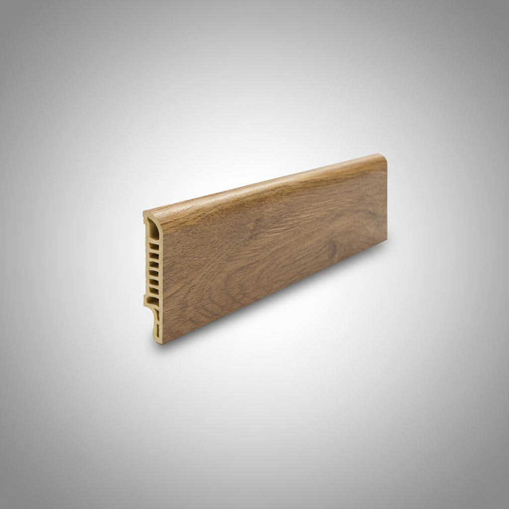 Βινυλικό Περβάζι (Σοβατεπί) Δαπέδων LVT BROWN OAK 8852 BASIC 70mm 2.4mtr