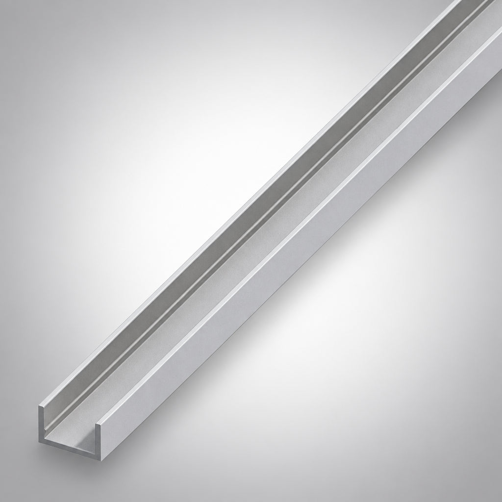 Προφίλ U από Ανοδειωμένο Αλουμίνιο 10mm x 22.5mm x 1.5mm