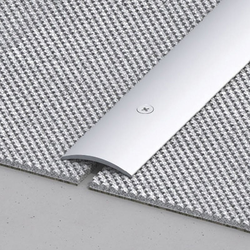 Προφίλ Τοξοειδή για Ένωση Δαπέδων Ανοδιωμένο Αλουμίνιο Βιδωτό ΑΣΗΜΙ 30x5mm 1mtr