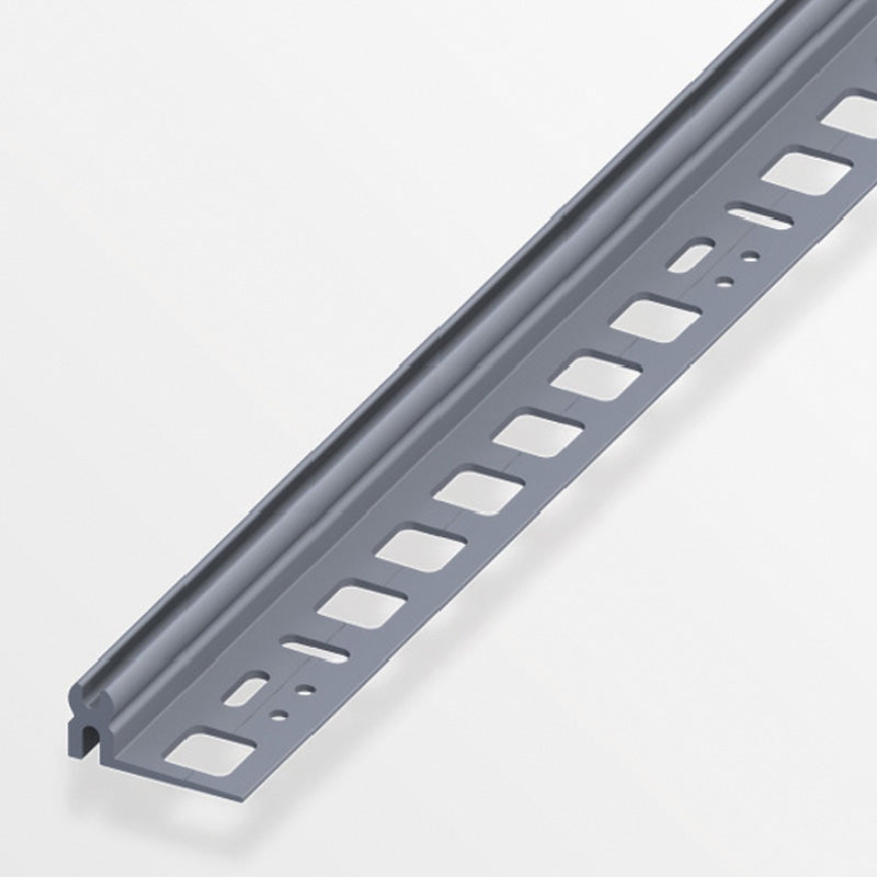 Βάση Στήριξης Προφίλ Πατωμάτων Clipstech PVC 8.5mm x 30mm x 1mtr ΛΕΥΚΟ