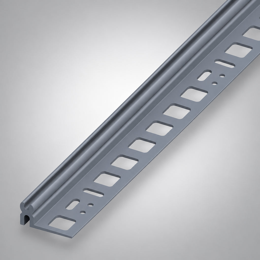 Βάση Στήριξης Προφίλ Πατωμάτων Clipstech PVC 13.5mm x 30mm ΓΚΡΙ