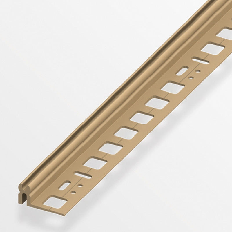 Βάση Στήριξης Προφίλ Πατωμάτων Clipstech PVC 8.5mm x 30mm x 1mtr ΛΕΥΚΟ