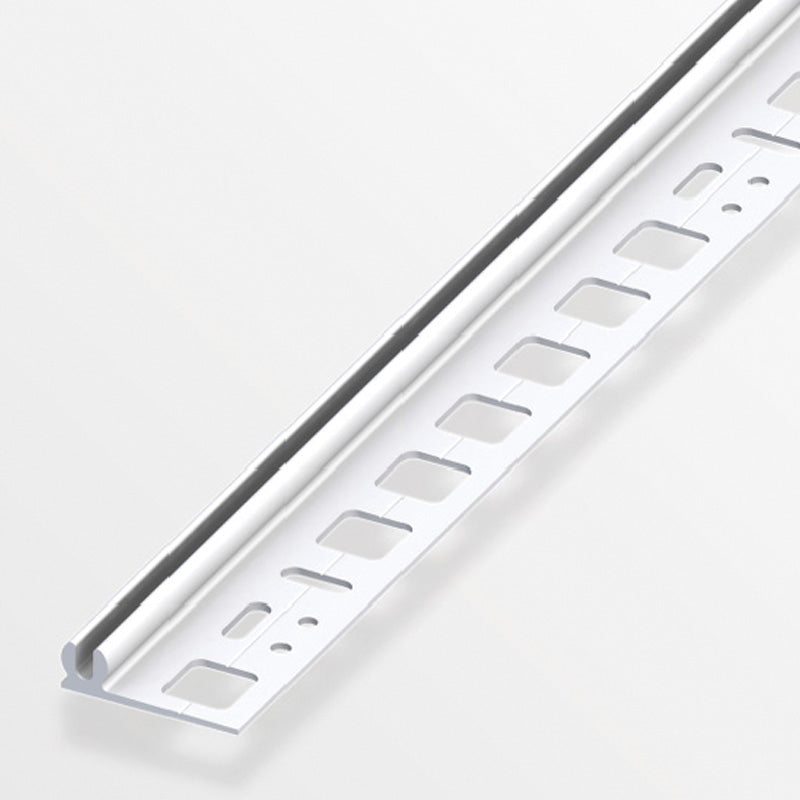 Βάση Στήριξης Προφίλ Πατωμάτων Clipstech PVC 8.5mm x 30mm x 1mtr ΛΕΥΚΟ