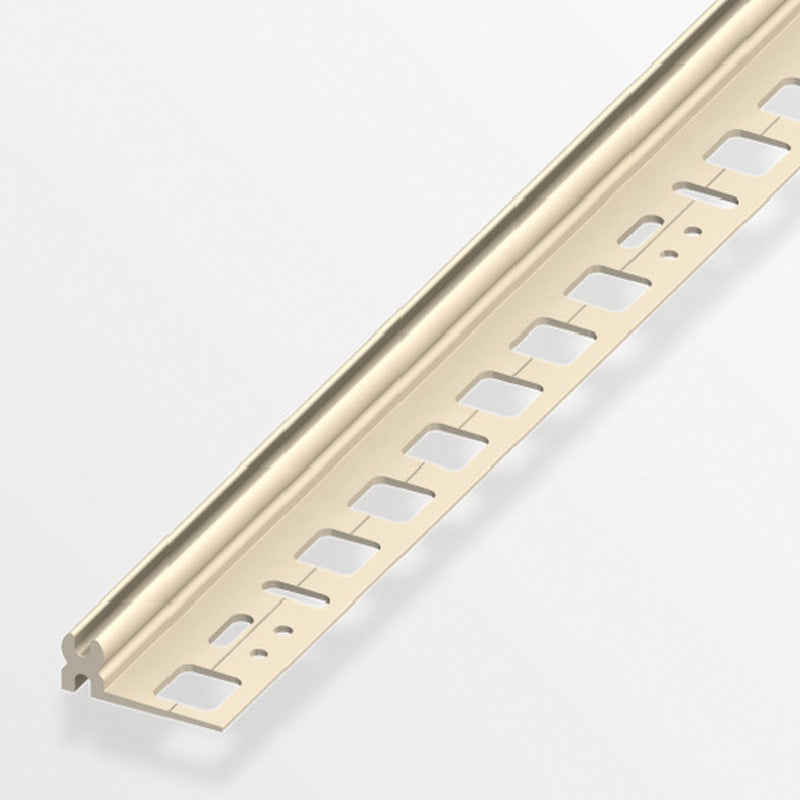 Βάση Στήριξης Προφίλ Πατωμάτων Clipstech PVC 8.5mm x 30mm x 1mtr ΛΕΥΚΟ