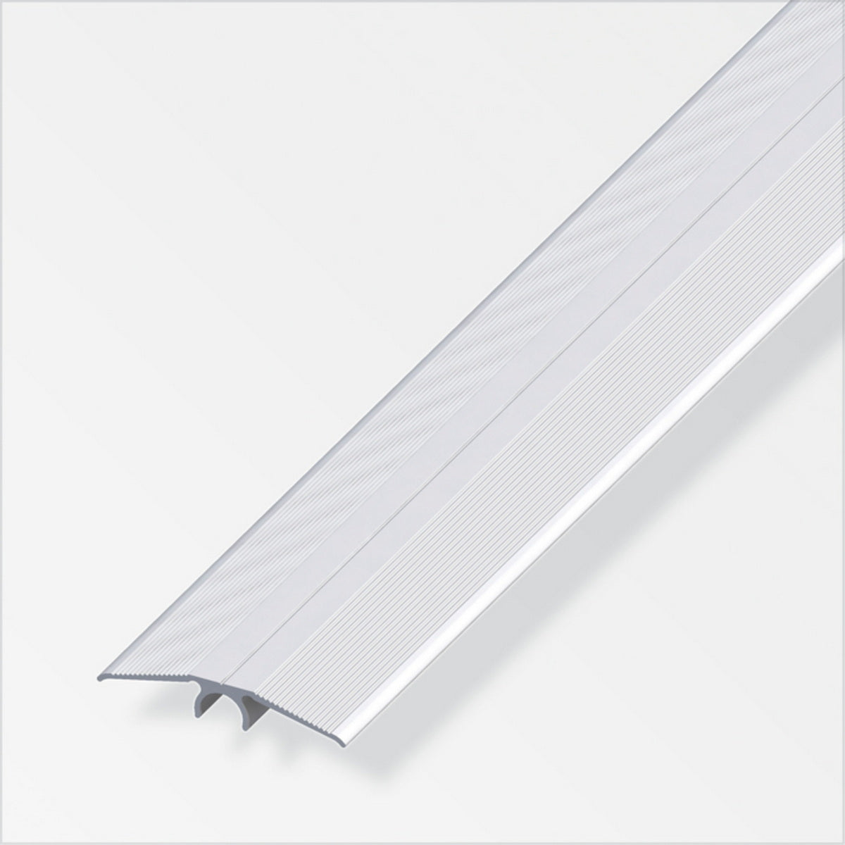 Προφίλ Κάλυψης Αλουμίνιο Ισόπεδο Clipstech 46mm ΑΣΗΜΙ