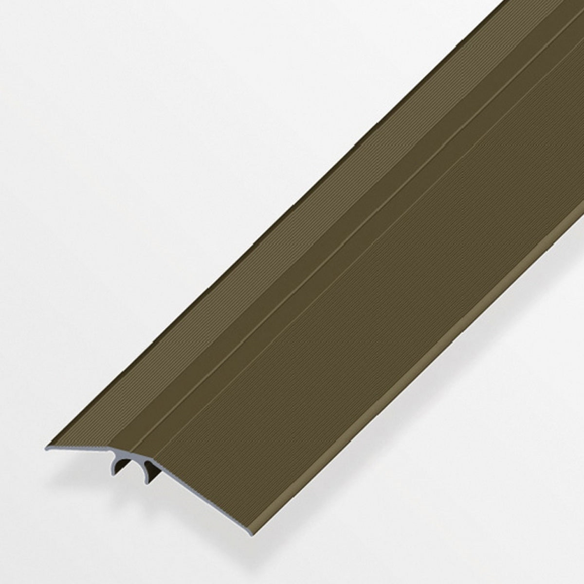 Προφίλ Κάλυψης Υψομετρικών Διαφορών Αλουμίνιο Ανισόπεδο Clipstech 56mm ΜΠΡΟΝΖΕ