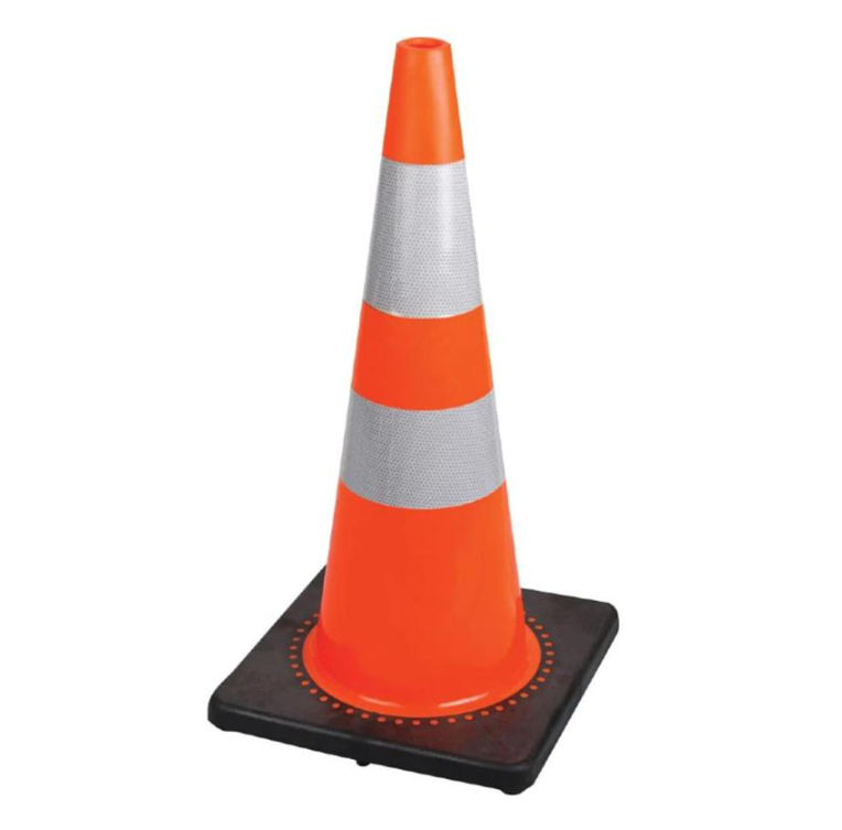 Κώνος Κυκλοφορίας Ελαστικός Εύκαμπτος UV PVC 90cm