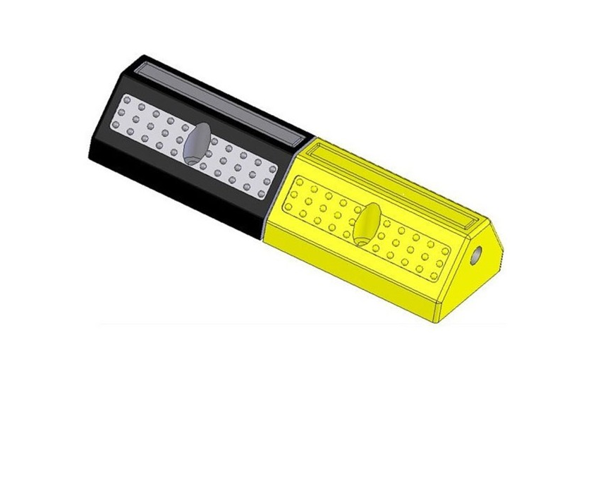 Protex 407501510 Στοπ Τροχού Μονό 50cm x 15cm x 10cm