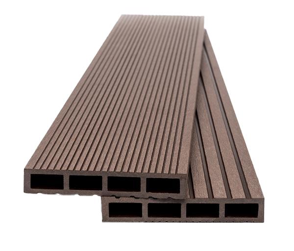 WPC Περίφραξης Διπλής Όψης 50110 Dark Brown 20x120x3600mm