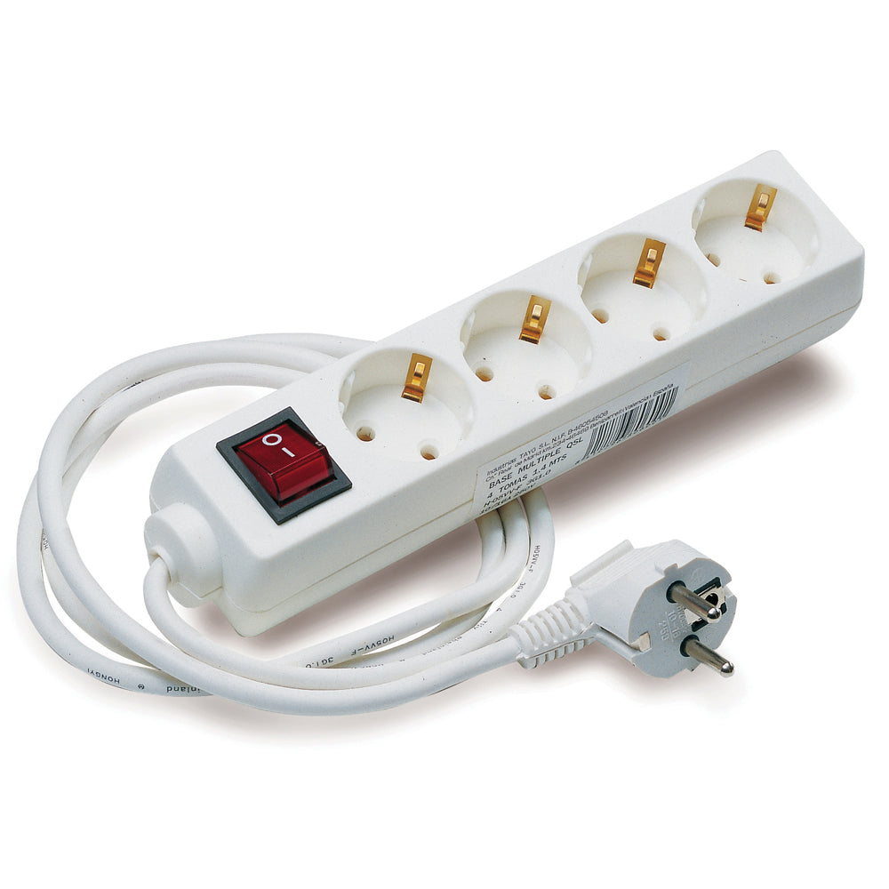 Tayg 801600 Πολύπριζο 3 Θέσεων Με Διακόπτη