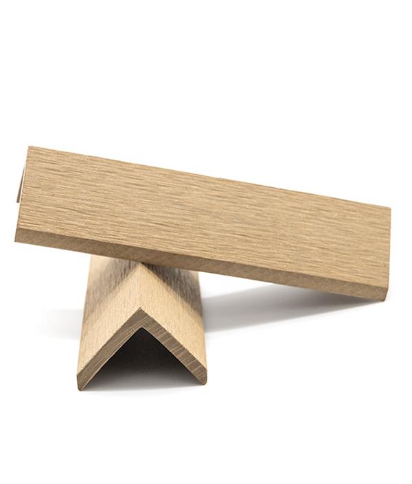 Γωνία Τελειώματος Για Δάπεδο Deck WPC Απόχρωσης Ν.150 40mmx40mmx3600mm