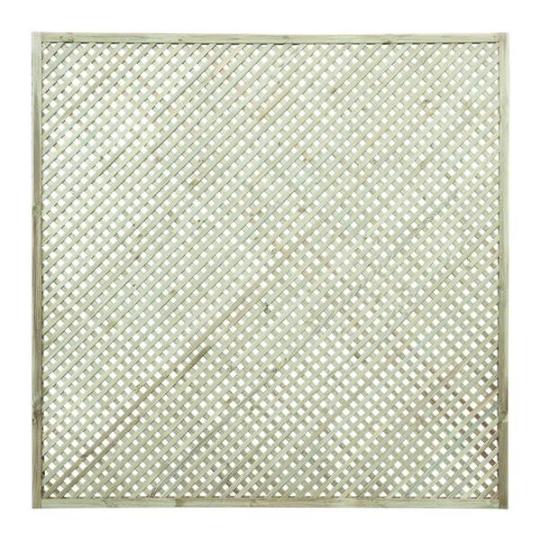 Καφασωτό Ξύλινο Ρόμβος 2x2 Ύψους 180cm 180cm x 180cm