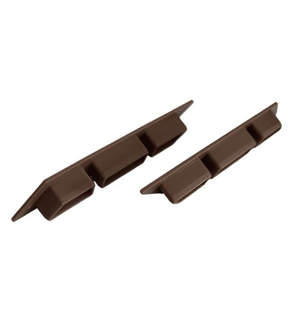 Τάπα Για WPC Περίφραξης Πλαστική Φ12mm 60110 D.BROWN LEFT