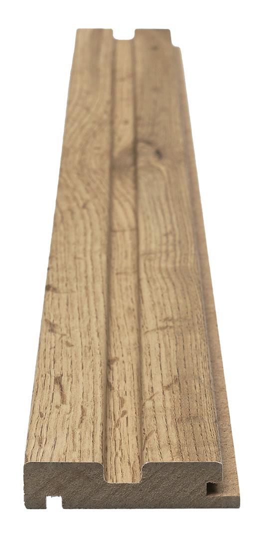 Πηχάκι Διπλό Έναρξης Για 3D Wall Panel MDF Beat ST 508090 Pecan 16mm x 66,5mm x 2750mm