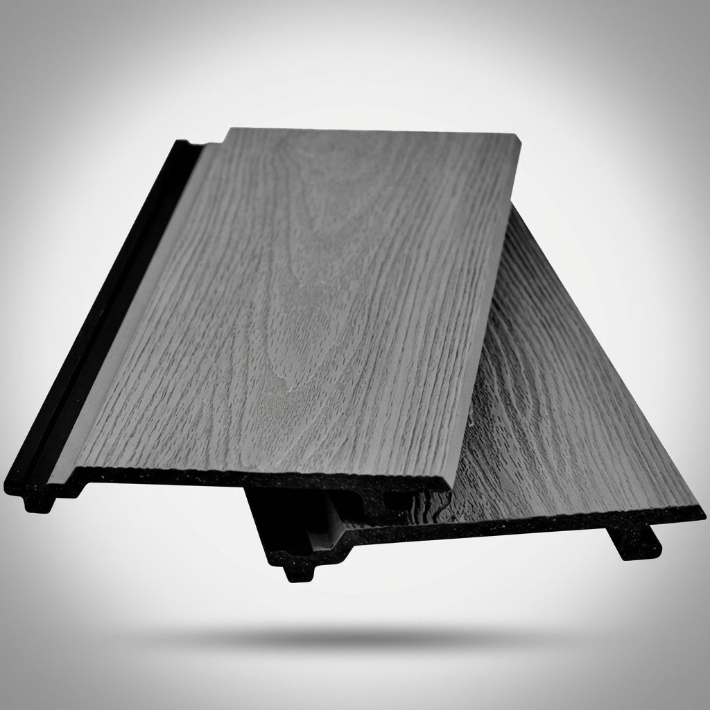 WPC Wall Cladding Premium Πηχάκια Επένδυσης Mag.Grey 75180 12.5cm x 2900cm