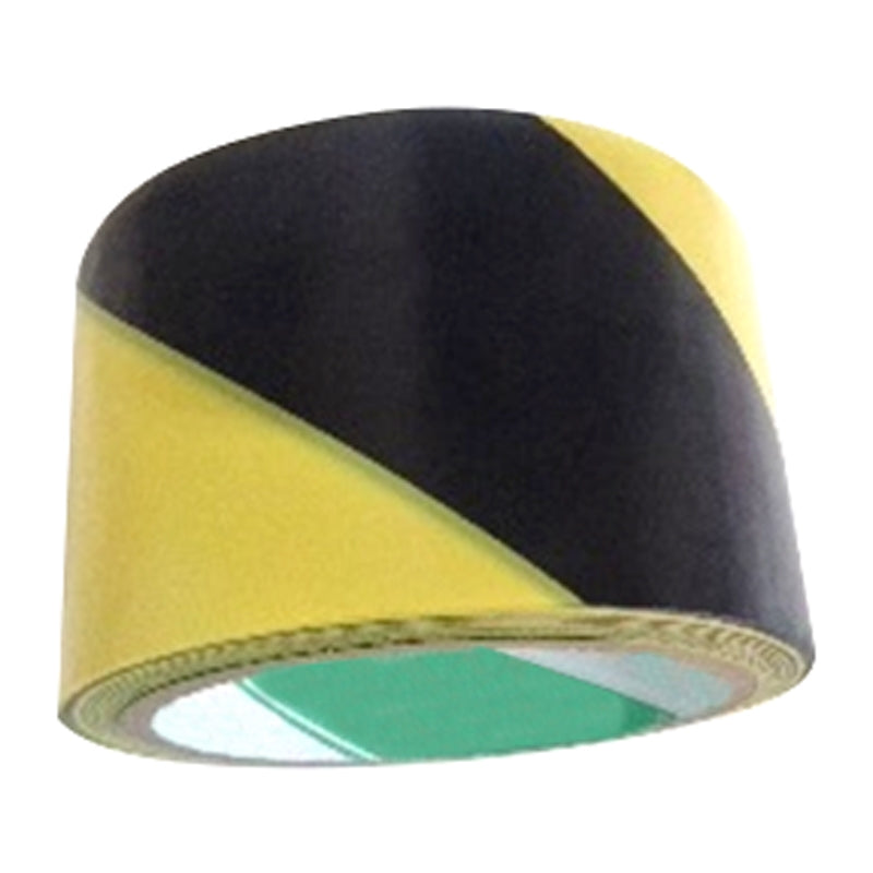 Ταινία Σήμανσης Δαπέδου Αυτοκόλλητη ΚΙΤΡΙΝΗ / ΜΑΥΡΗ 60mm x 18mtr