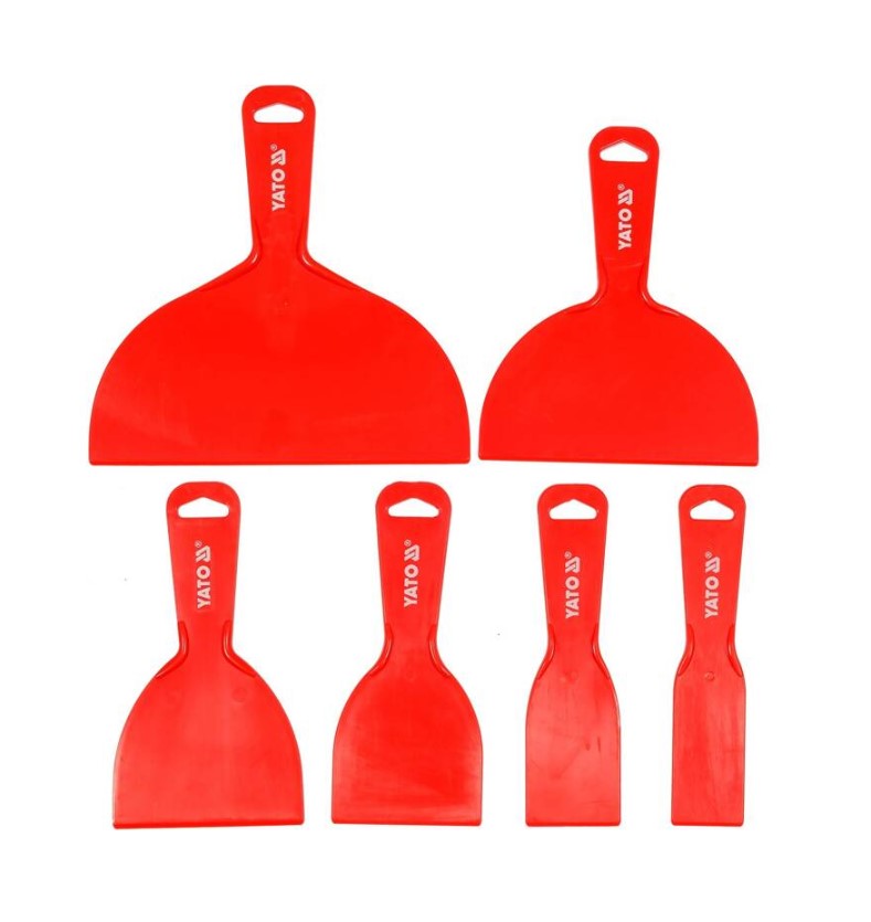 Yato ΥΤ-52740 Σπάτουλες Πλαστικές Σετ 6 Τεμ
