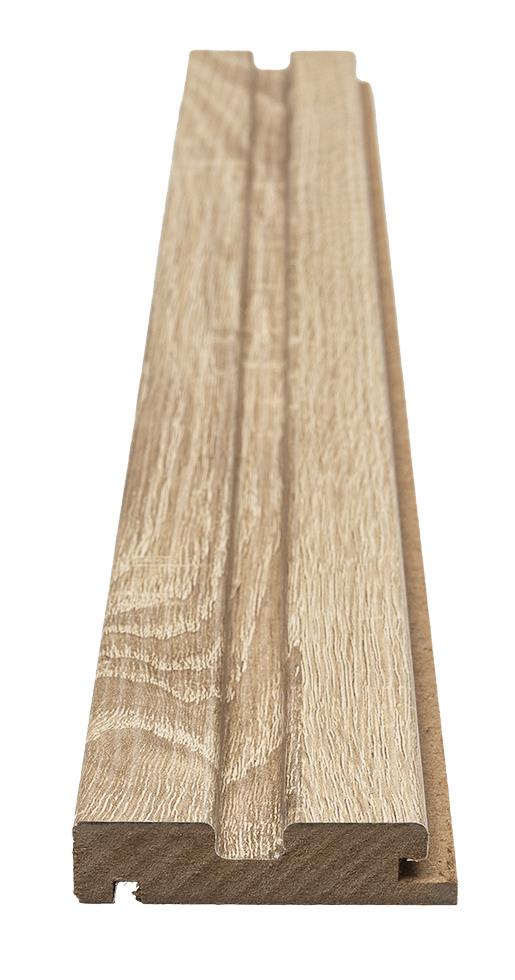 Πηχάκι Διπλό - Έναρξη Για 3D Wall Panel MDF Beat ST 501050 Sonoma Oak 16mm x 77mm x 2750mm