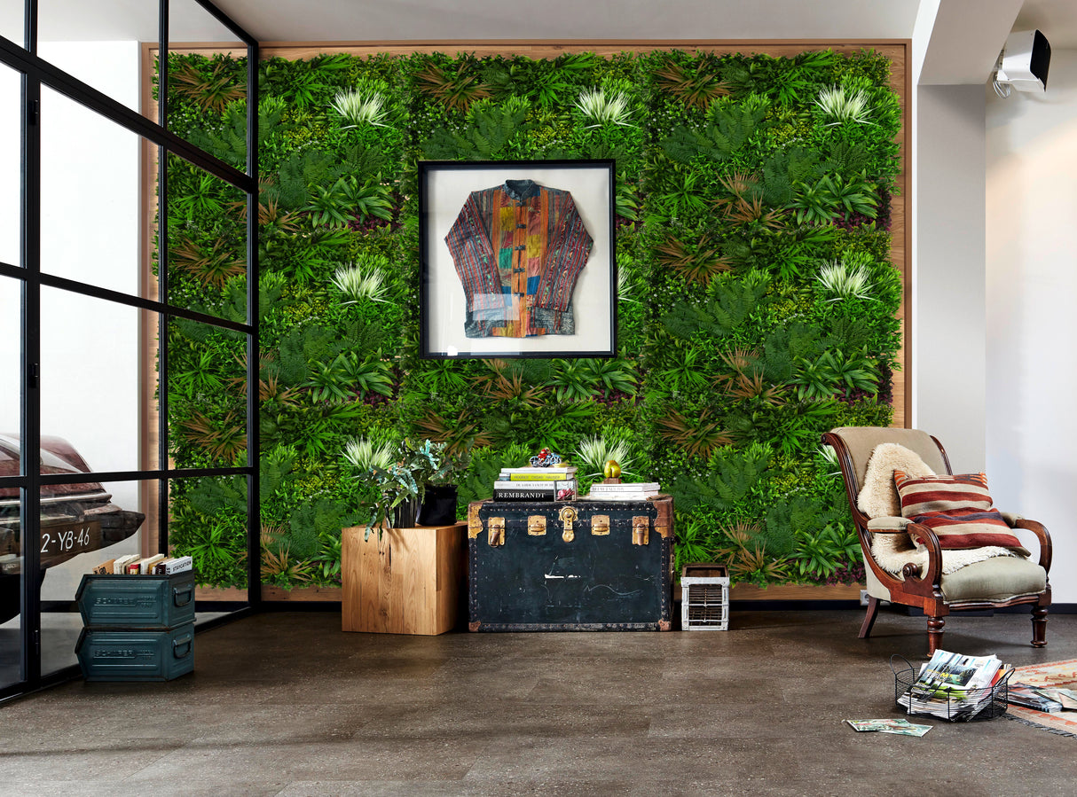 Κάθετος Διακοσμητικός Κήπος Φυλλωσιά Paris MZ189023A 100x100cm