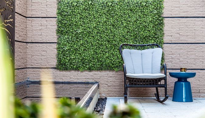 Κάθετος Διακοσμητικός Κήπος Φυλλωσιά Ivy Berlin A029 50x50cm