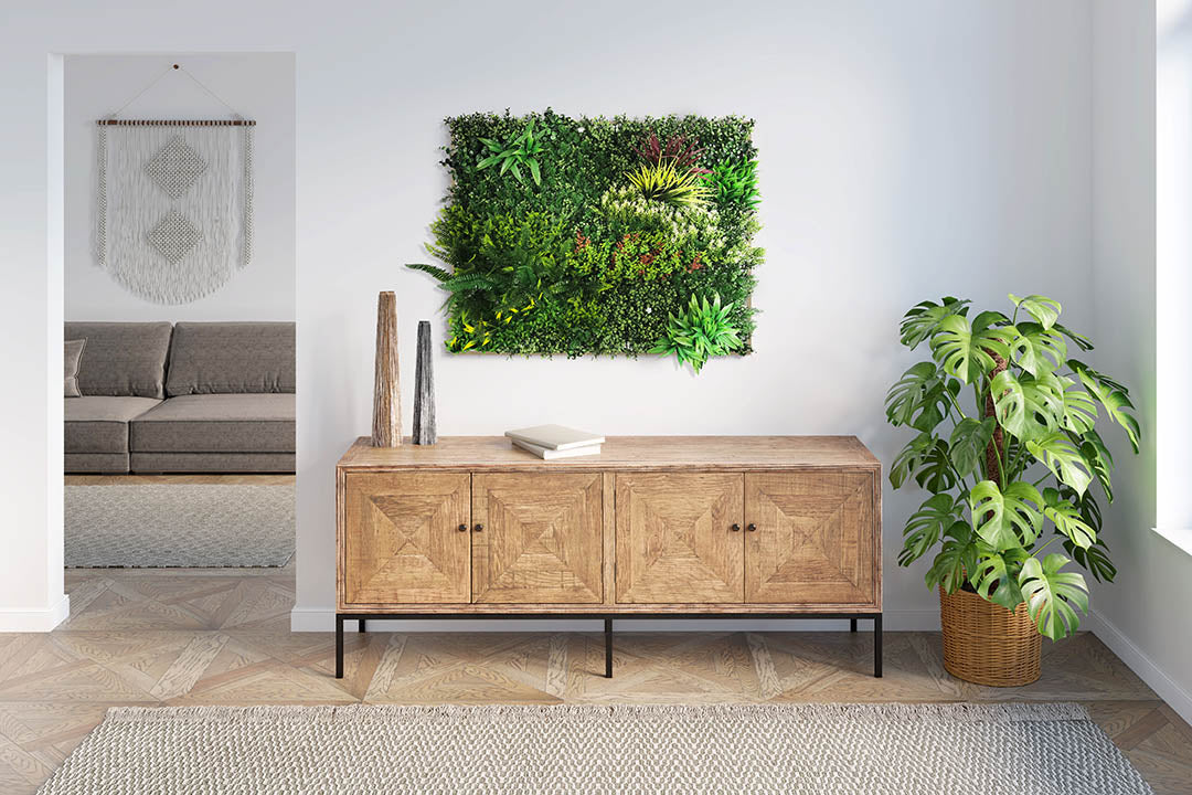 Κάθετος Διακοσμητικός Κήπος Φυλλωσιά Meadow Paris A074 100x100cm