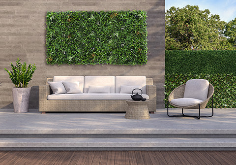 Κάθετος Διακοσμητικός Κήπος Φυλλωσιά Savana Amsterdam A137 100x100cm