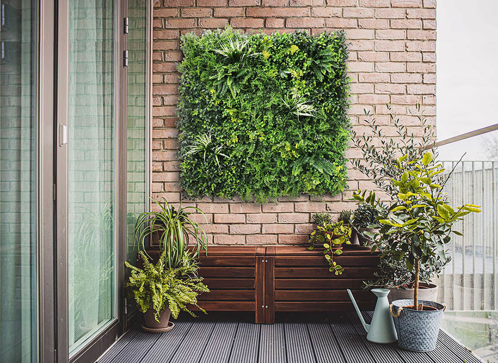 Κάθετος Διακοσμητικός Κήπος Φυλλωσιά Magic Atlantis Α159 100x100cm