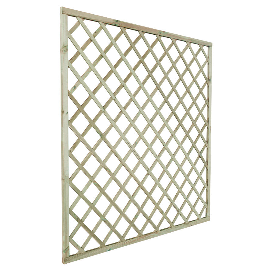 Καφασωτό Ξύλινο Ρόμβος 12x12 Ύψους 180cm 180cm x 180cm