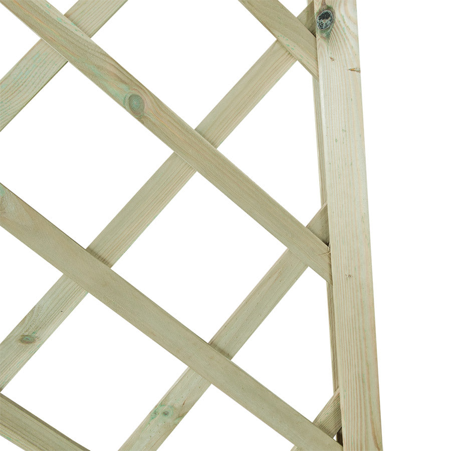 Καφασωτό Ξύλινο Ρόμβος 12x12 Ύψους 180cm 180cm x 180cm