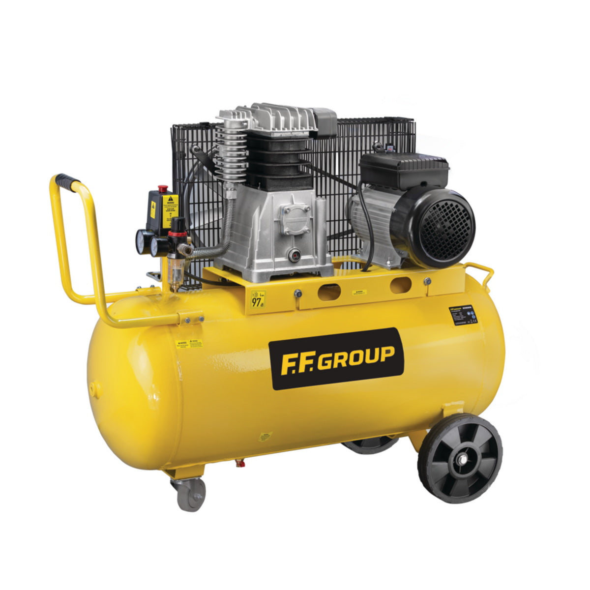 FF Group ACB 904MC PRO 46589 Αεροσυμπιεστής Κομπρεσέρ Αέρα Mε Ιμάντα 4.0Hp 90Ltr