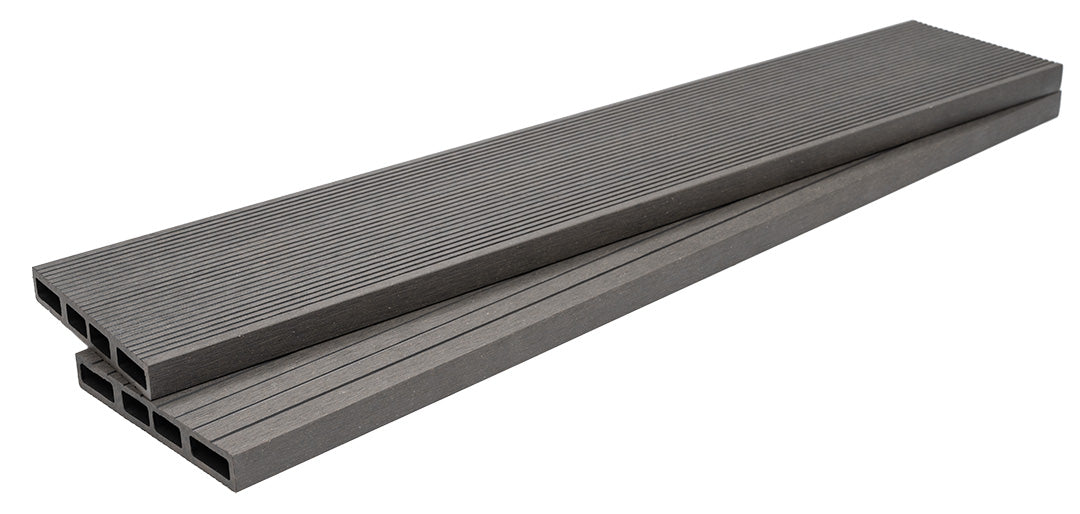 WPC Περίφραξης Διπλής Όψης 50 Dark Grey 20mm x 140mm x 3600mm